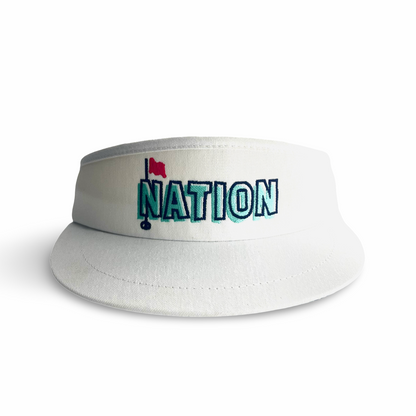 Viceroy White Tour Visor