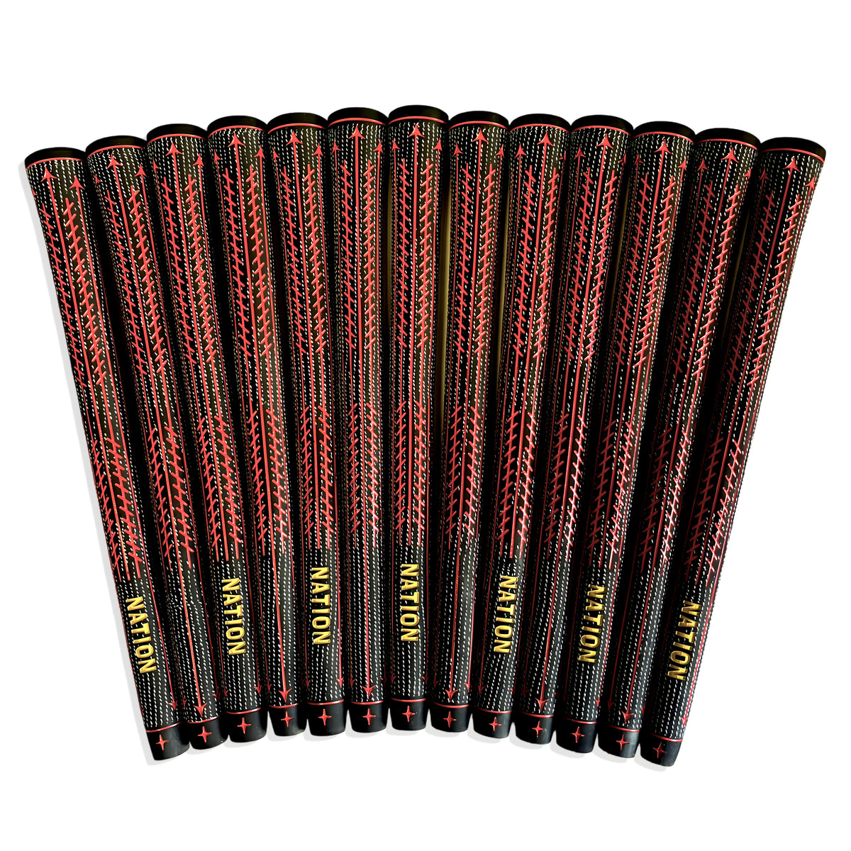 13 Grip Player Pack-Perfecto Cord-Tac RED
